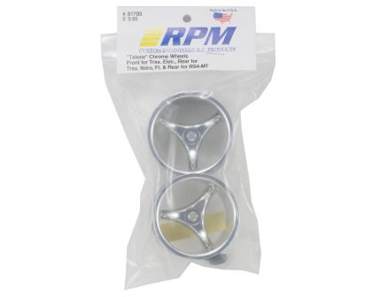 RPM Talonz chrome Felgen vorne 3 Speichen 12mm Sechskant
