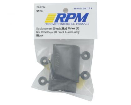 RPM Dämpf. Skid Platten schwarz HPI 5B