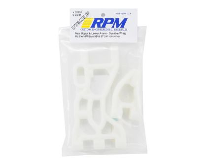 RPM Querlenker hinten weiß färbbar HPI 5B