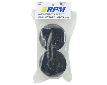 RPM Revolver Felgen SC 12mm schwarz Slash hinten