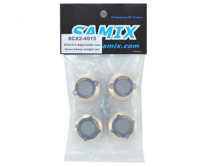 Samix Messing Gewicht Achsen hinten für SCX10-2