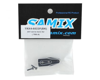 Samix Alu Servo Horn 25 Zähne schwarz für TRX-4