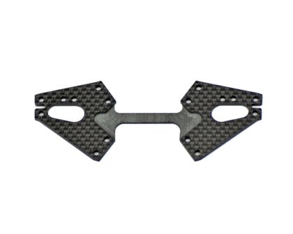 Serpent Suspension plate front top carbon F110 SF2