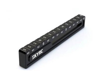 SkyRC Bodenabstandslehre 4.0-6.6mm Alu schwarz