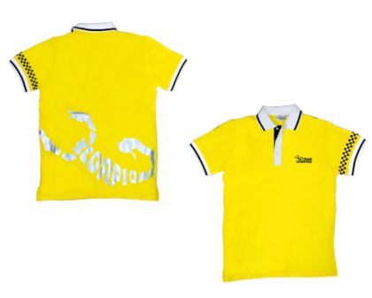 Scorpion Polo Shirt Yellow-S