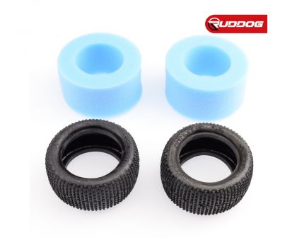 Sweep SQUARE ARMOR Rear Blue Extra Soft 1:10 buggy tires Open cell inserts SR-SW-106B