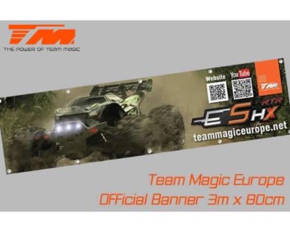 Team Magic Banner Team Magic E5 HX 300 x 80cm TM-B-7