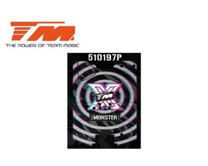 Team Magic Option Part E5 Chassis Skin purple TM510197P