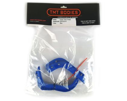 TMT Fender Flares blau mit Schrauben für Traxxas Sledge