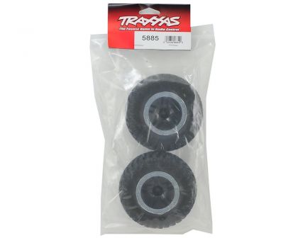Traxxas BFGoodrich KM2 Reifen Auf Split Spoke Felgen vorne schwarz 12mm