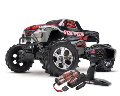 Traxxas Stampede 4x4 Brushed silber