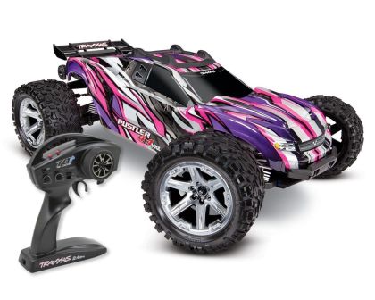 Traxxas Rustler 4x4 VXL Brushless pink Gold Plus Combo