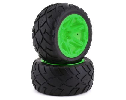 Traxxas Anaconda Reifen auf RXT Felge 2.8 grün 4WD vorne oder hinten