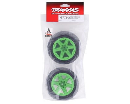 Traxxas Anaconda Reifen auf RXT Felge 2.8 grün 4WD vorne oder hinten