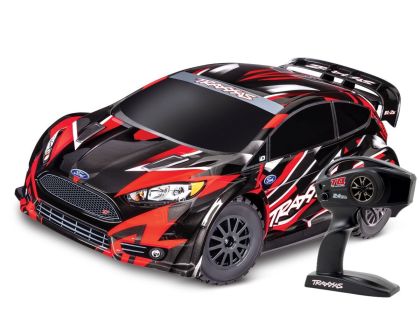 Traxxas Ford Fiesta ST Rally 4x4 BL-2S rot Gold Combo