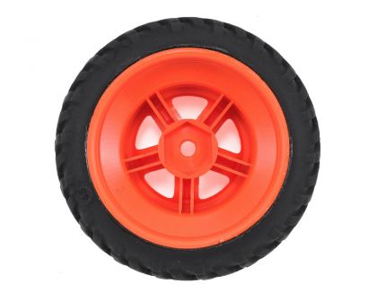 Traxxas Reifen auf Felge SCT orange