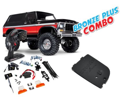 Traxxas Ford Bronco TRX-4 1979er schwarz rot Bronze Plus Combo TRX82046-4-RED-BRONZE-PLUS-COMBO