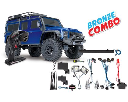Traxxas TRX-4 Land Rover Defender blau Bronze Combo