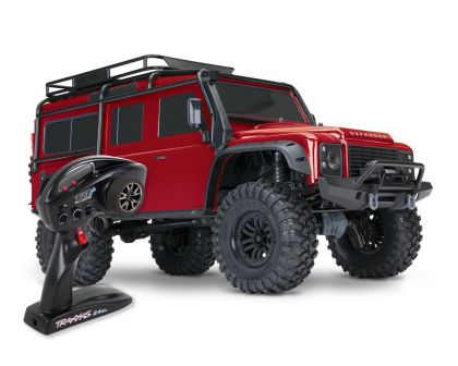 Traxxas TRX-4 Land Rover Defender rot Gold Plus Combo