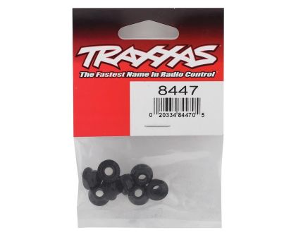 Traxxas Stop Mutter 5mm mit Flansch Stahl schwarz verzahnt
