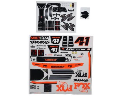 Traxxas Decals Unlimited Desert Racer Fox Edition