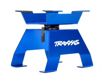 Traxxas Auto Stand X-Truck Alu blau TRX8797-BLUE