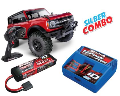 Traxxas Ford Bronco 2021 TRX-4 rot Silber Combo TRX92076-4-RED-SILBER-COMBO