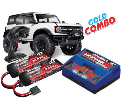 Traxxas Ford Bronco 2021 TRX-4 weiß Gold Combo