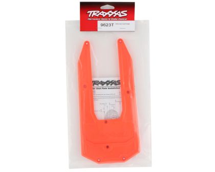 Traxxas Skid Platte Chassis orange für Sledge