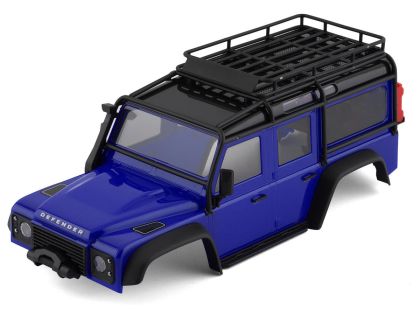 Traxxas Land Rover Defender Karosserie komplett blau für TRX-4M