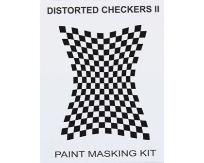 XXX Main Spray Maske Distorted Checkers II