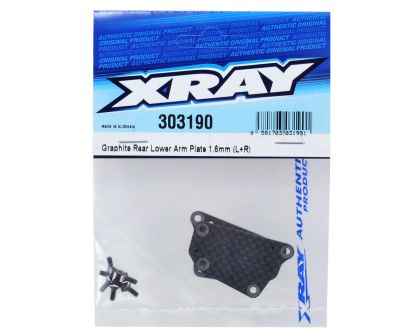 XRAY Carbon Querlenker Versteifungen hinten 1.6 mm