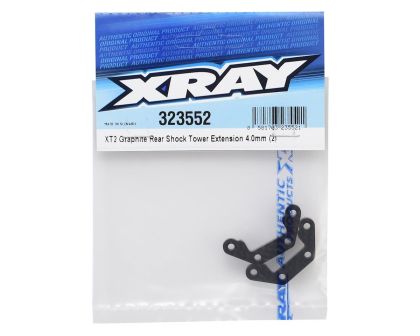 XRAY Carbon Zwischenstück Dämpferbrücke hinten 4.0mm