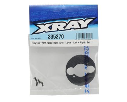 XRAY Graphite Front Aerodynamic Disc 1.6mm Set