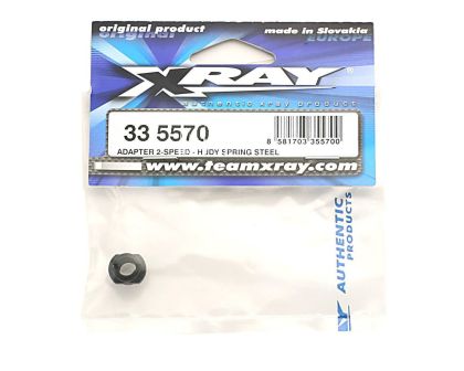 XRAY 2 Gang Getriebe Adapter HUDY STEEL