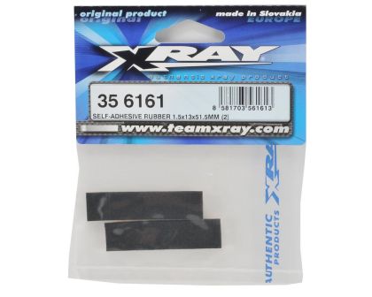 XRAY Gummi Platte 1.5 x13 x51.5 mm Option