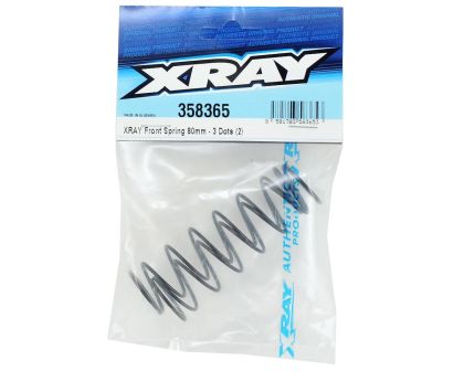 XRAY FRONT SPRING 80MM 3 DOTS