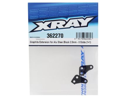 XRAY Carbon Verlängerung für Alu Lenkhebel 2.5mm 1 Slot