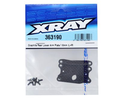 XRAY Querlenker hinten unten Carbon Versteifung 1.6 mm L+R Option