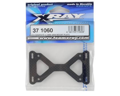 XRAY Versteifung Platte 2.5 mm Carbon X10