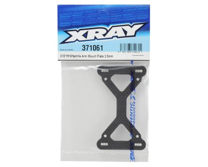 XRAY Versteifung Platte 2.5 mm Carbon X10 15