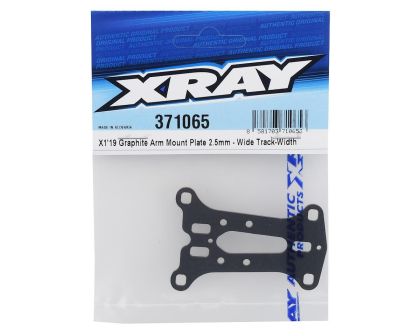 XRAY Carbon Querlenkerhalter vorne 2.5mm für Wide Track
