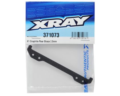 XRAY Querstrebe hinten 2.5 mm Carbon X1