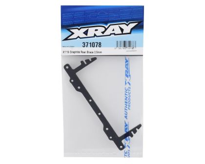 XRAY Carbon Brücke hinten 2.5mm