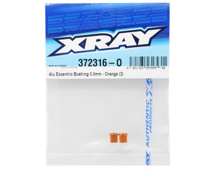 XRAY Alu Führungsbuchsen 0.0mm orange