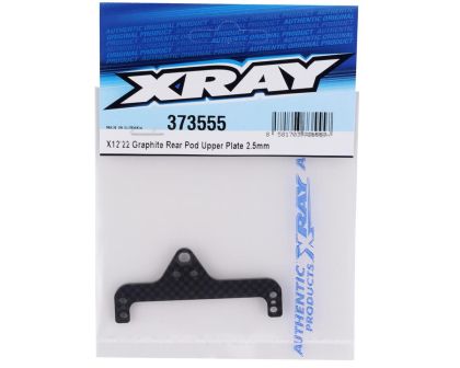 XRAY Carbon Pod hinten obere Platte 2.5mm