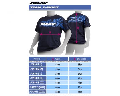 XRAY TEAM T-Shirt L XRA395013