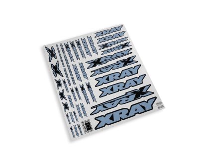 XRAY Body Sticker metallic silver