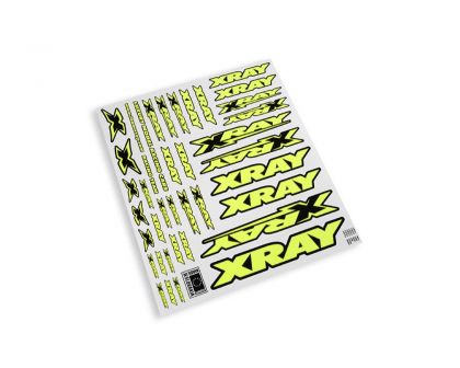 XRAY Sticker For Body Neon Yellow