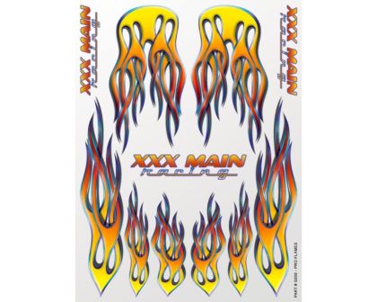 XXX Main Aufkleber Pro Flames